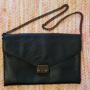 J. Crew leather pochette
